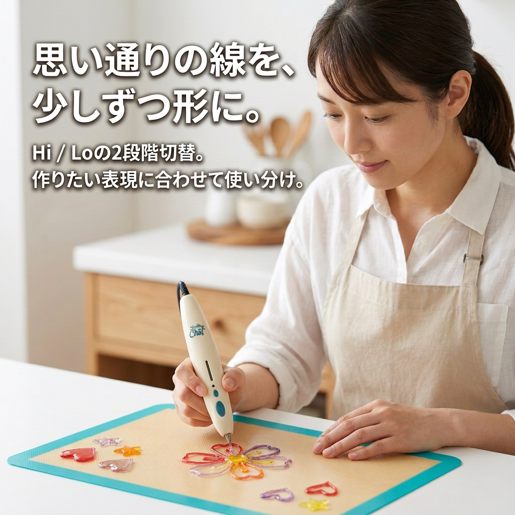 3Doodler Chefの商品特徴と付属品を紹介